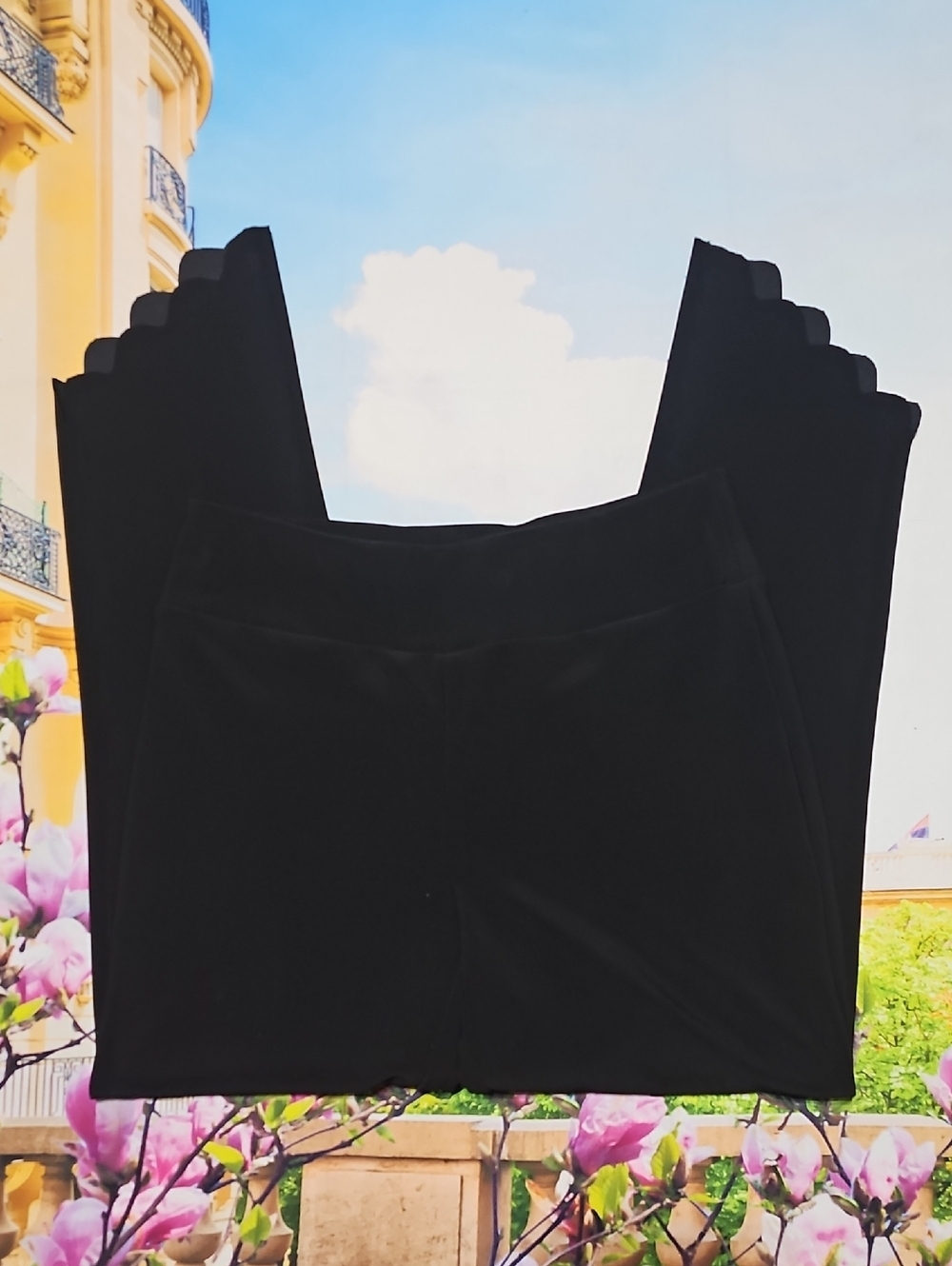 Joseph Ribkoff Black High Waist Leggings Size 8
